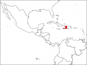 Map haiti