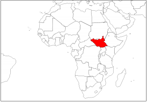 map ssudan