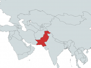 パキスタンの位置