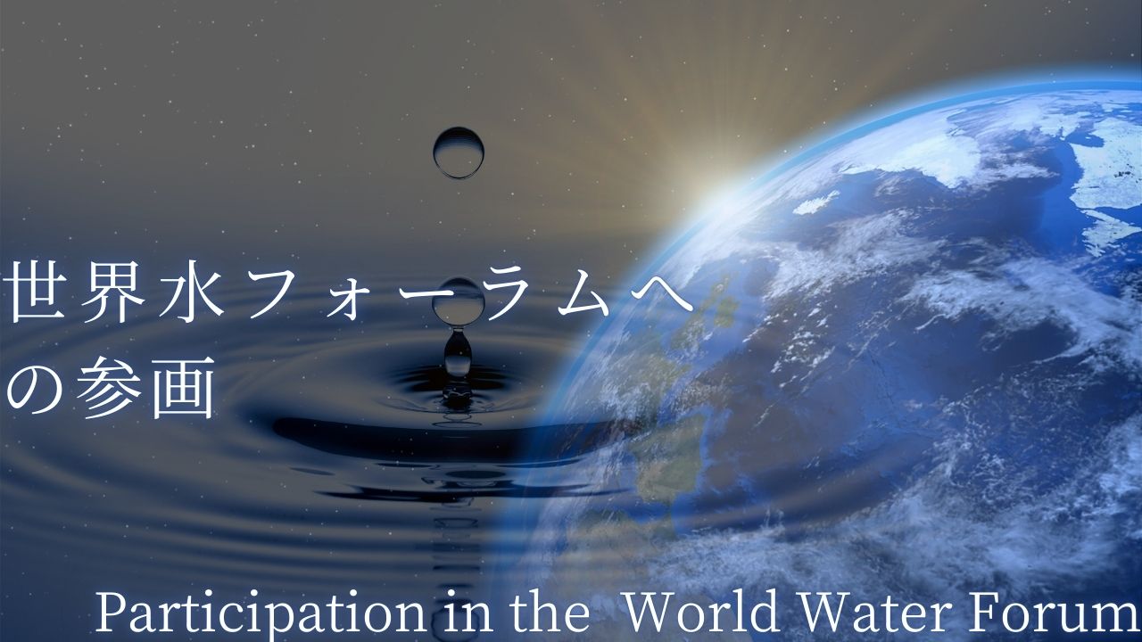 世界水フォーラムへの参画